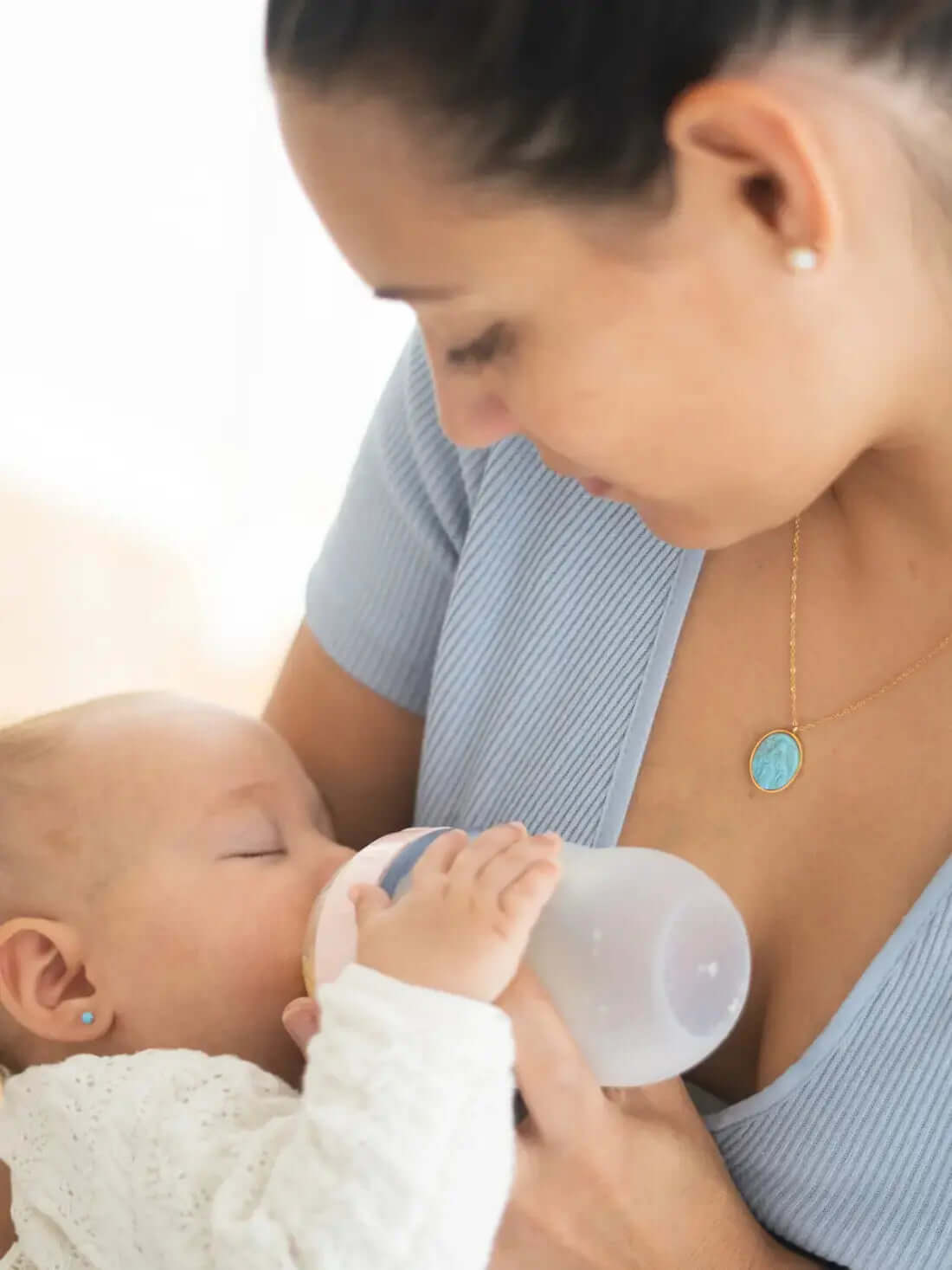 Pack Biberon + Guardachupete + 1 Chupete DIAMOND + 2 Chupeteros Nenina & Co