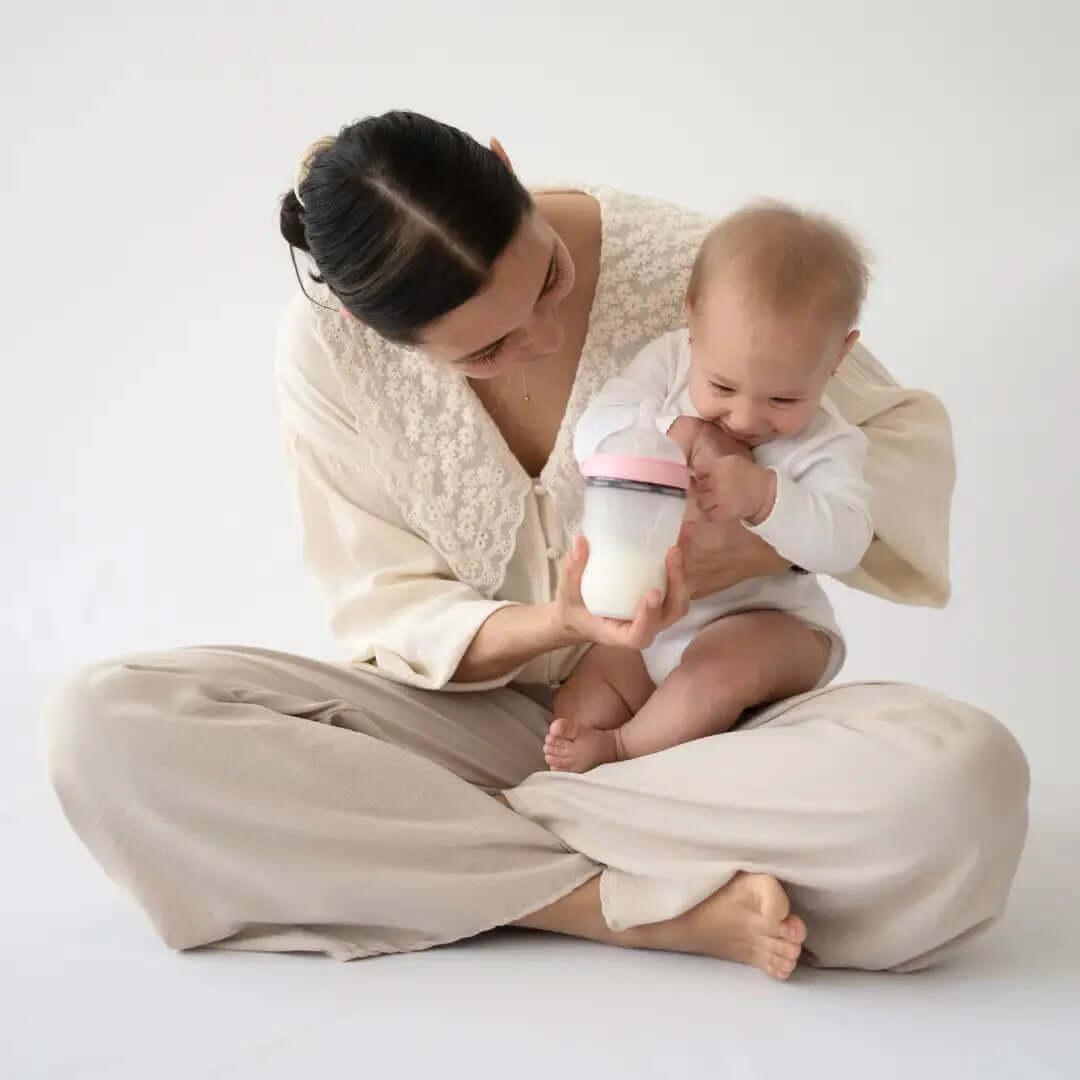 Pack Biberon + Guardachupete + 1 Chupete DIAMOND + 2 Chupeteros Nenina & Co