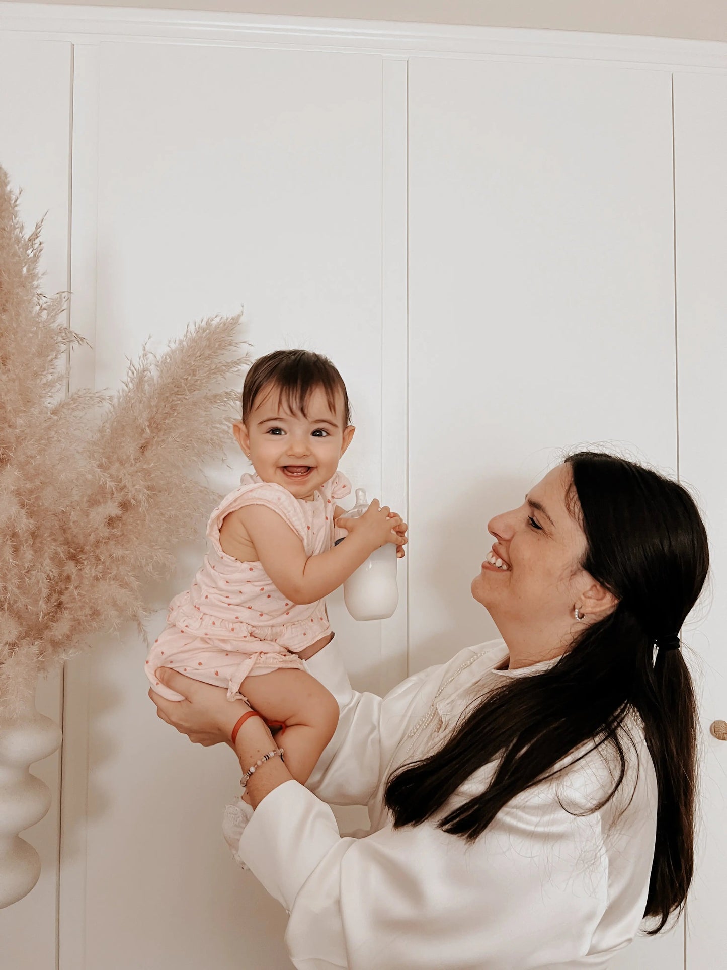 Kit de Biberón y Chupete Clásico con Chupeteros de Algodón para Bebé Recién Nacido | Nenina & Co