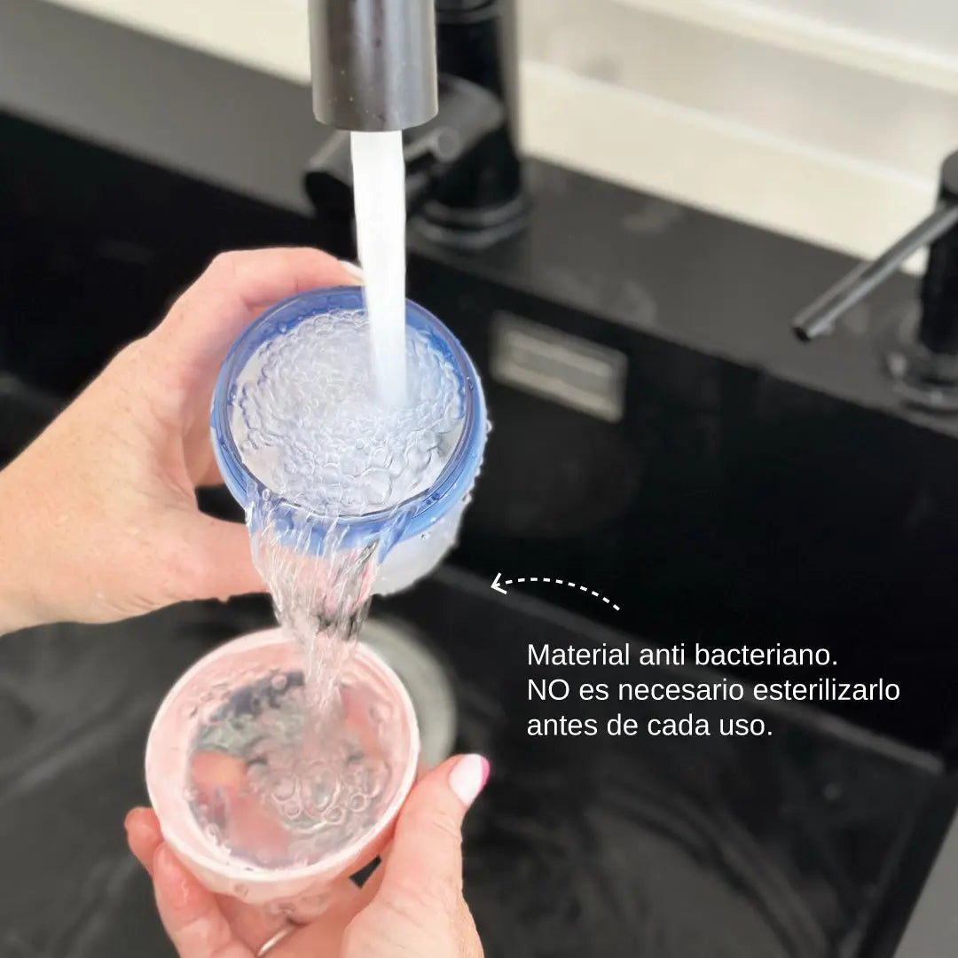 Kit de Biberón y Chupete Clásico con Chupeteros de Algodón para Bebé Recién Nacido | Nenina & Co