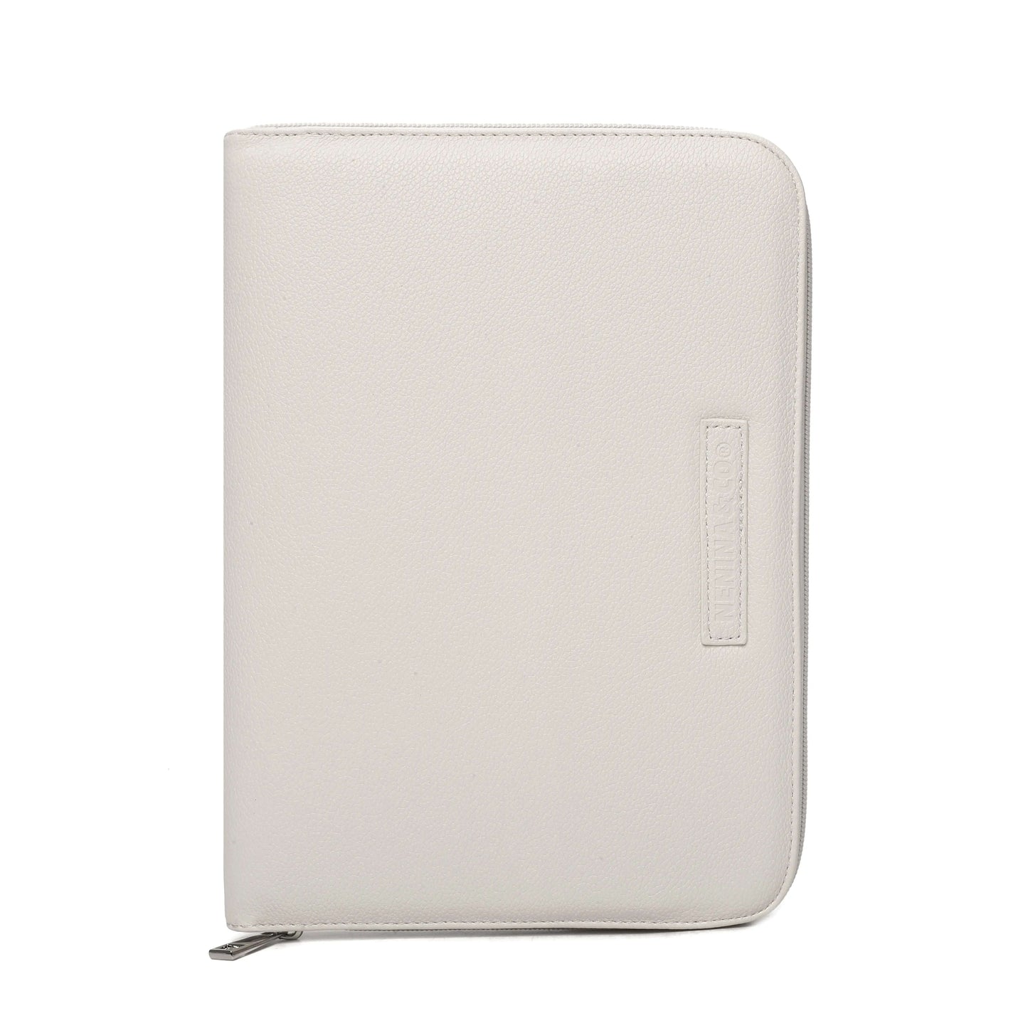 Pack Nacimiento Bebé: Portadocumentos + Neceser de Eco Piel MIREM Dusty Beige | Nenina & Co