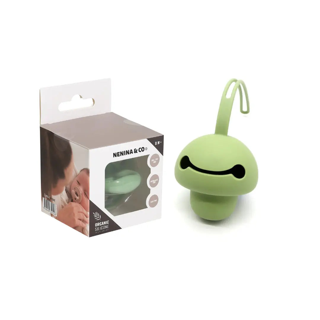 Pack de Chupete Clásico y Guardachupete Nenina & Co – Comodidad, Higiene y Estilo para tu Bebé