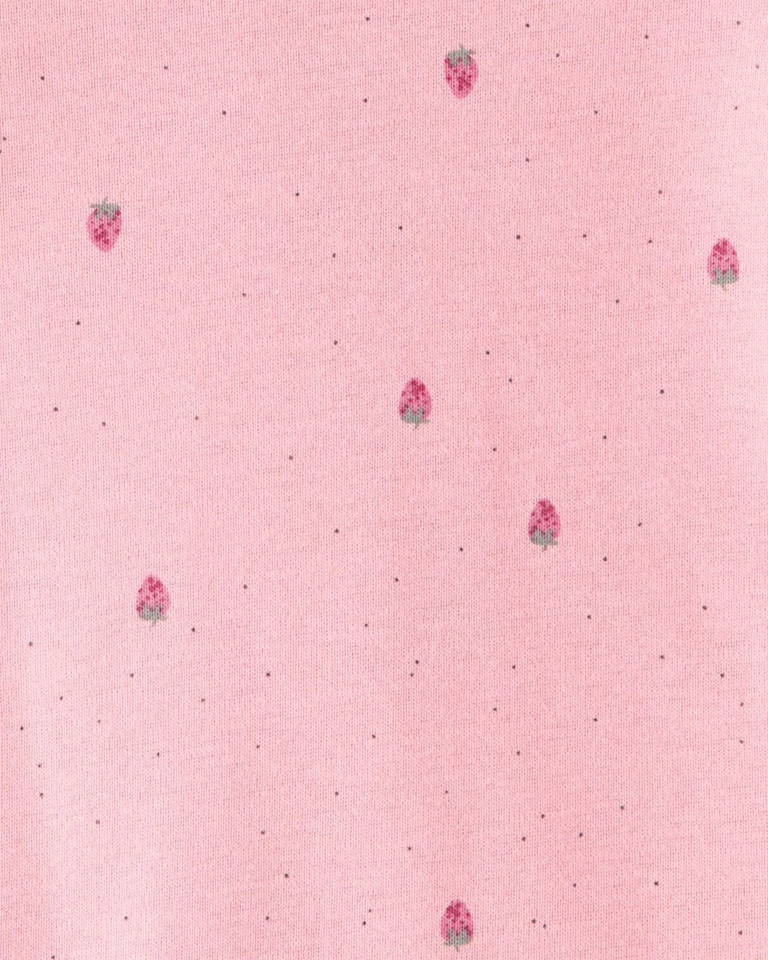 Pack 4 bodies manga larga con estampado de mini frutas