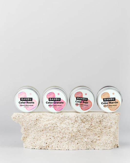Pack 4 Bálsamos con Color – Edición Limitada