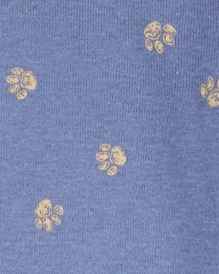 Pack cuatro bodies de algodón, manga larga, diseño perros