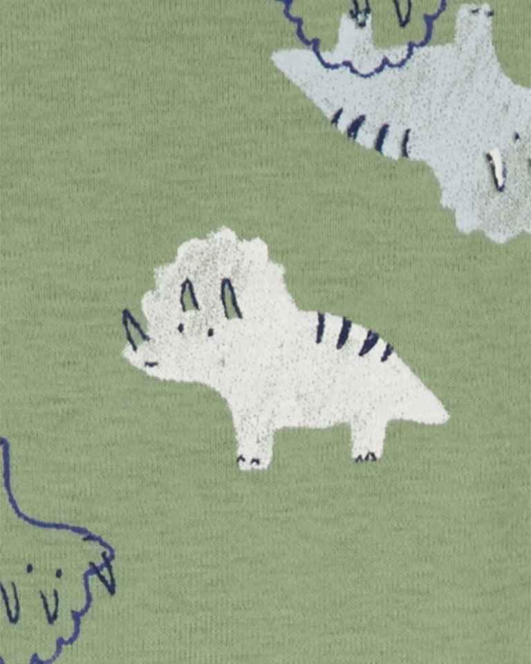 Pack cuatro bodies diseño dinosaurios y rayas