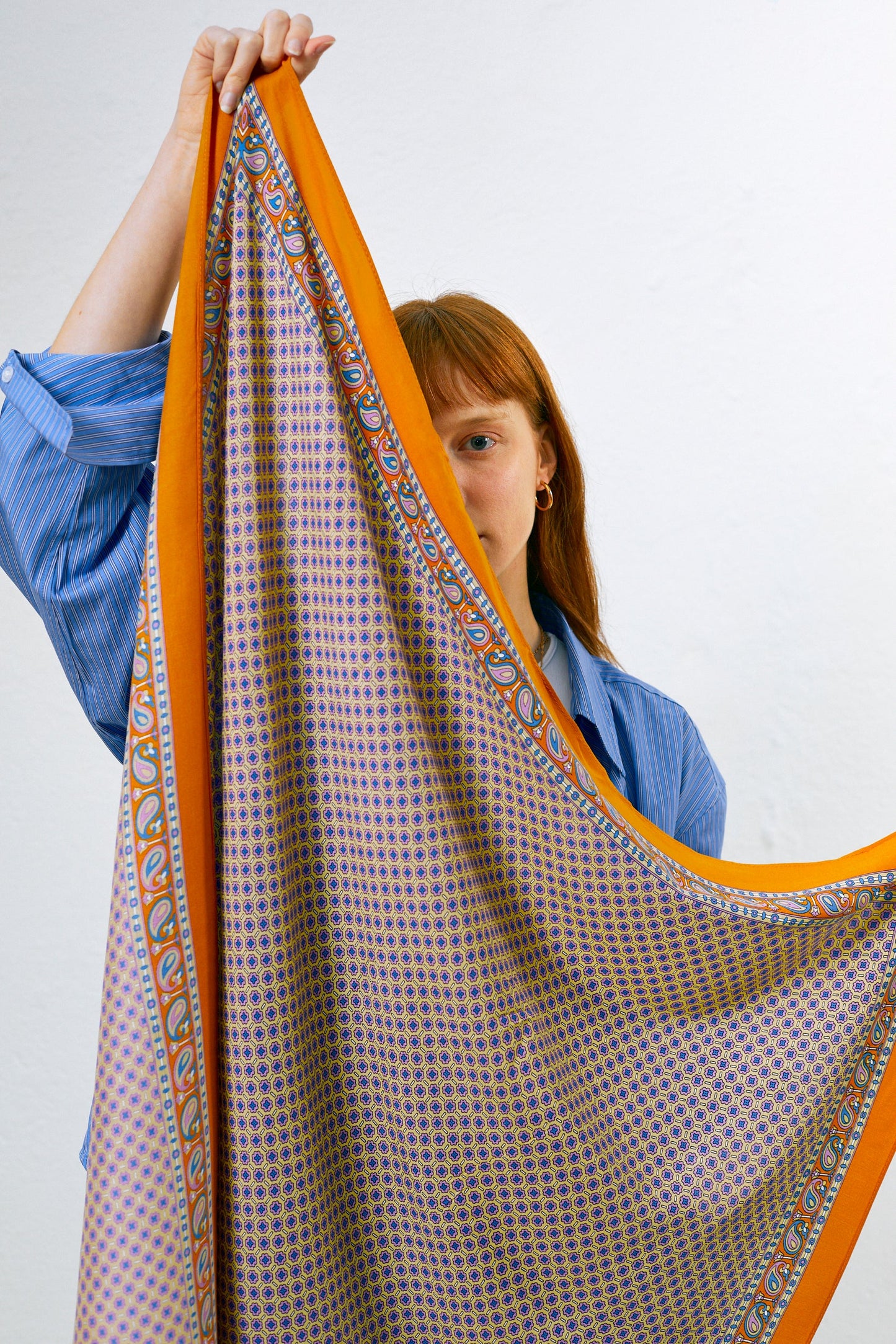 Pañuelo aragonés marrón