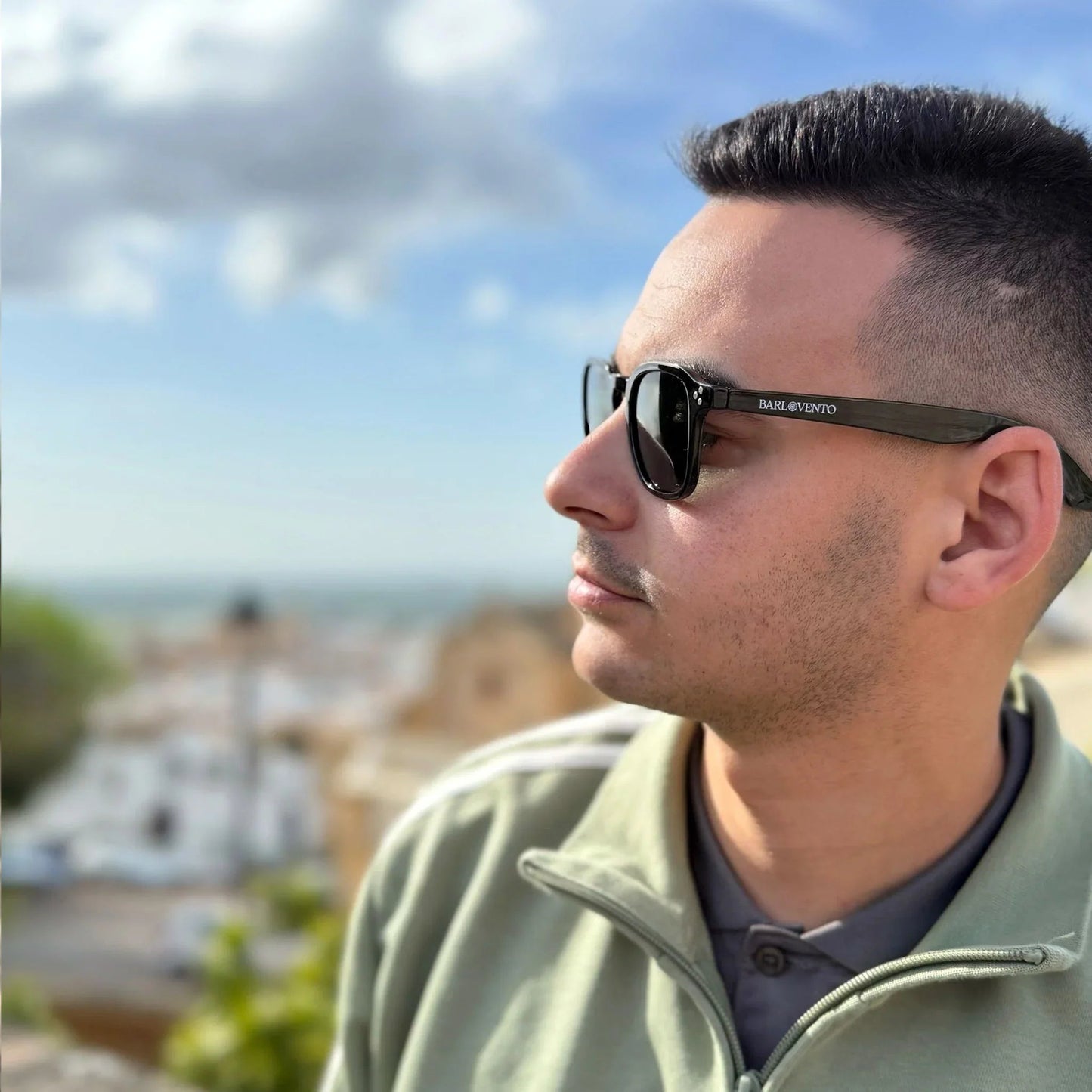 Patacona · gafas de sol redondas negras