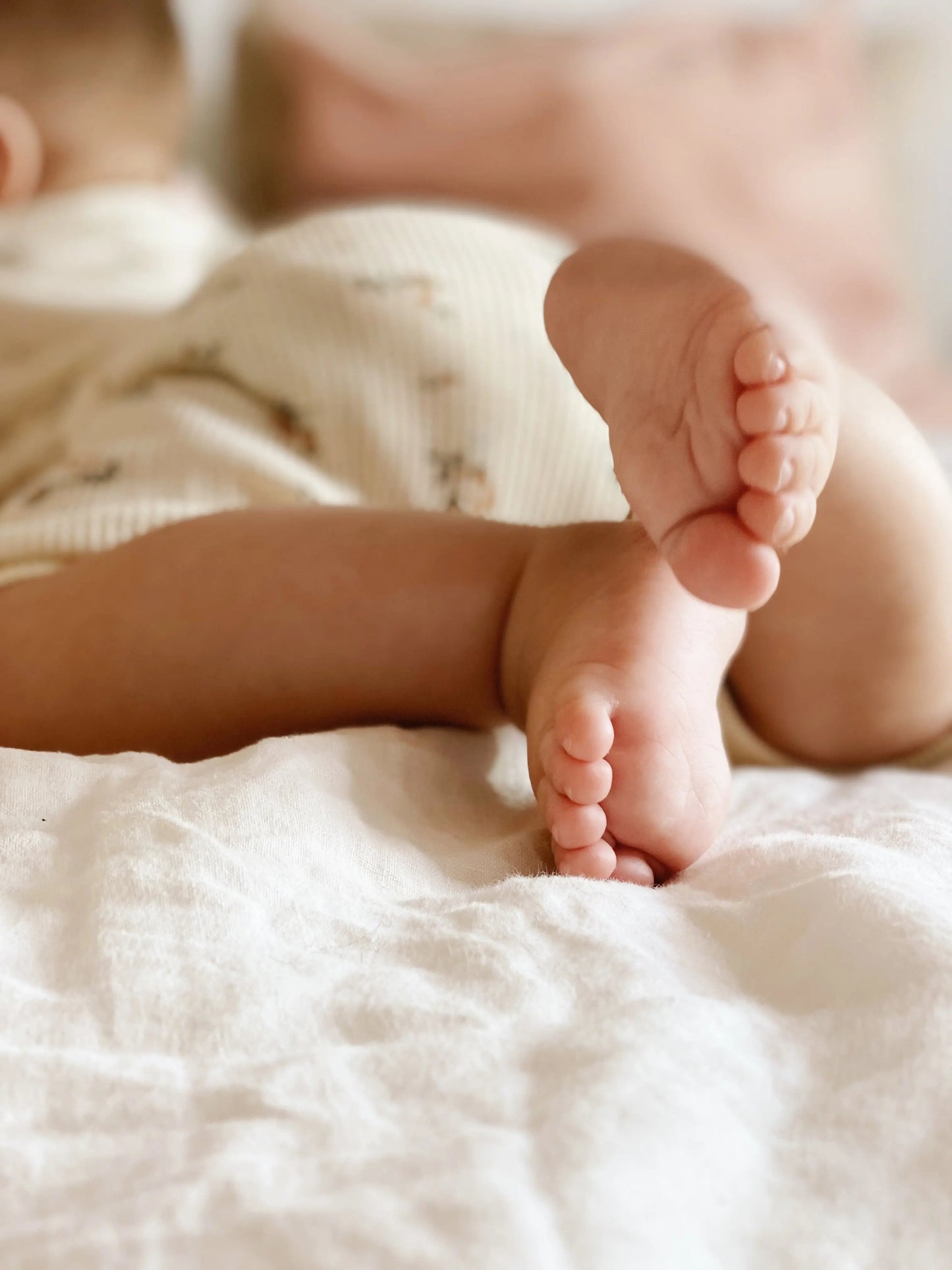 Pelele Boho Flower Natural Nenina & Co no