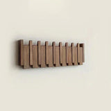 Perchero de pared en madera - Colgadores plegables
