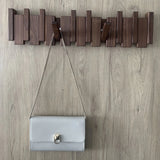 Perchero de pared en madera - Colgadores plegables