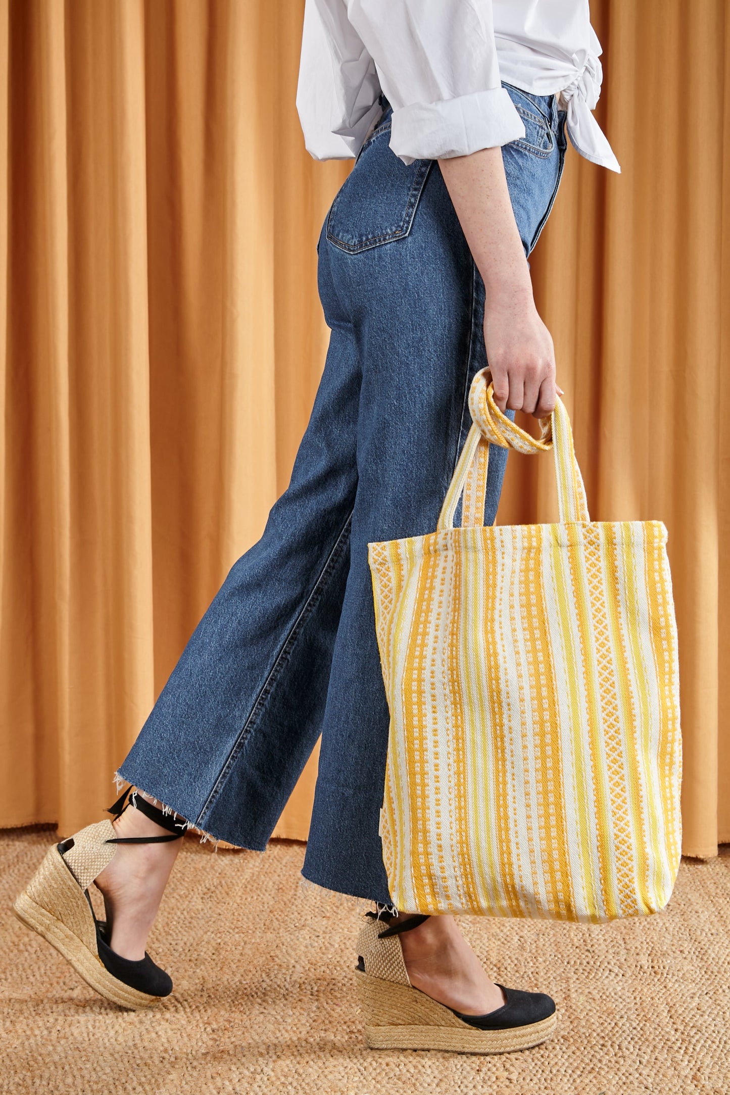 Tote Bag Alpujarra tonos amarillos