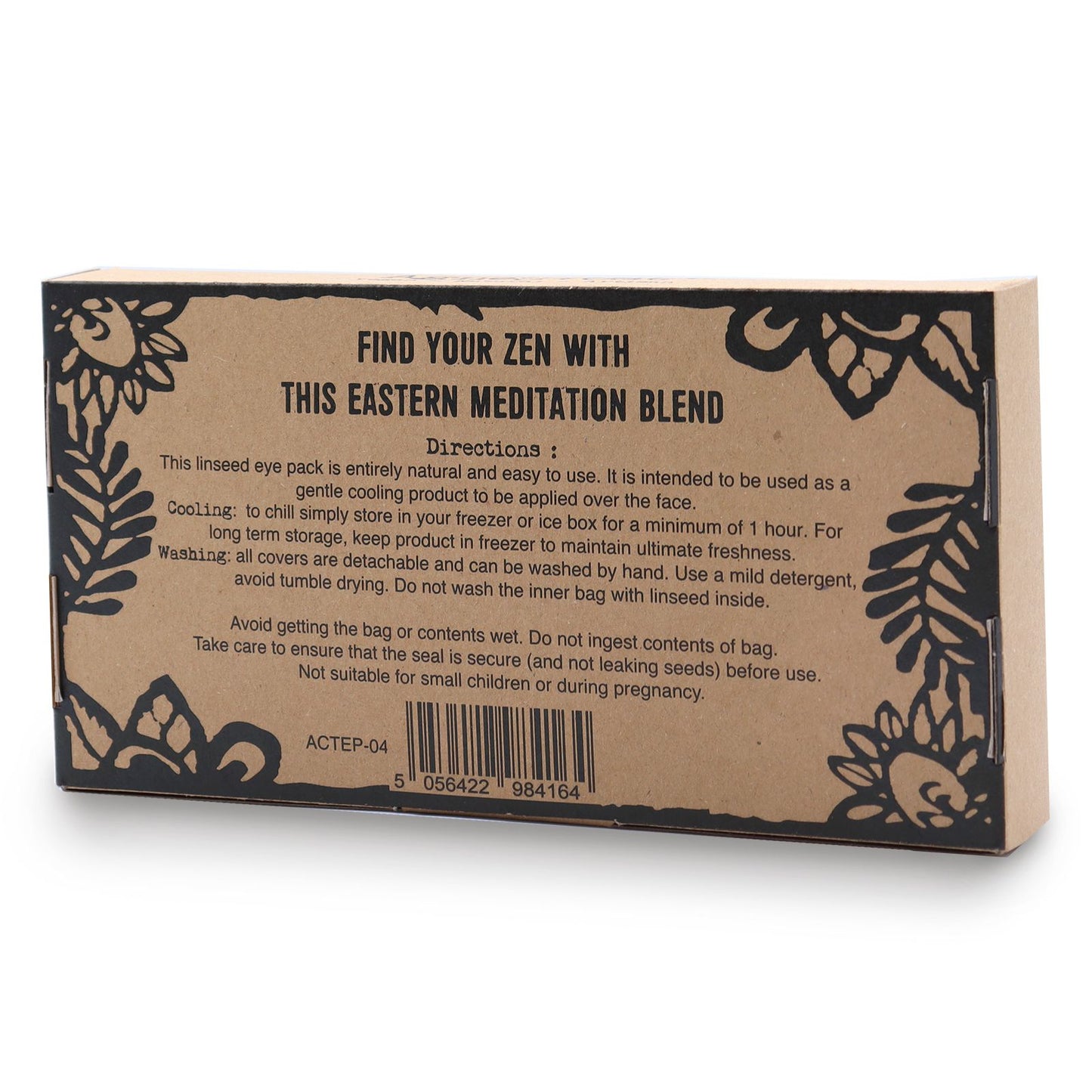 Relleno de linaza natural que proporciona un peso suave y confortable