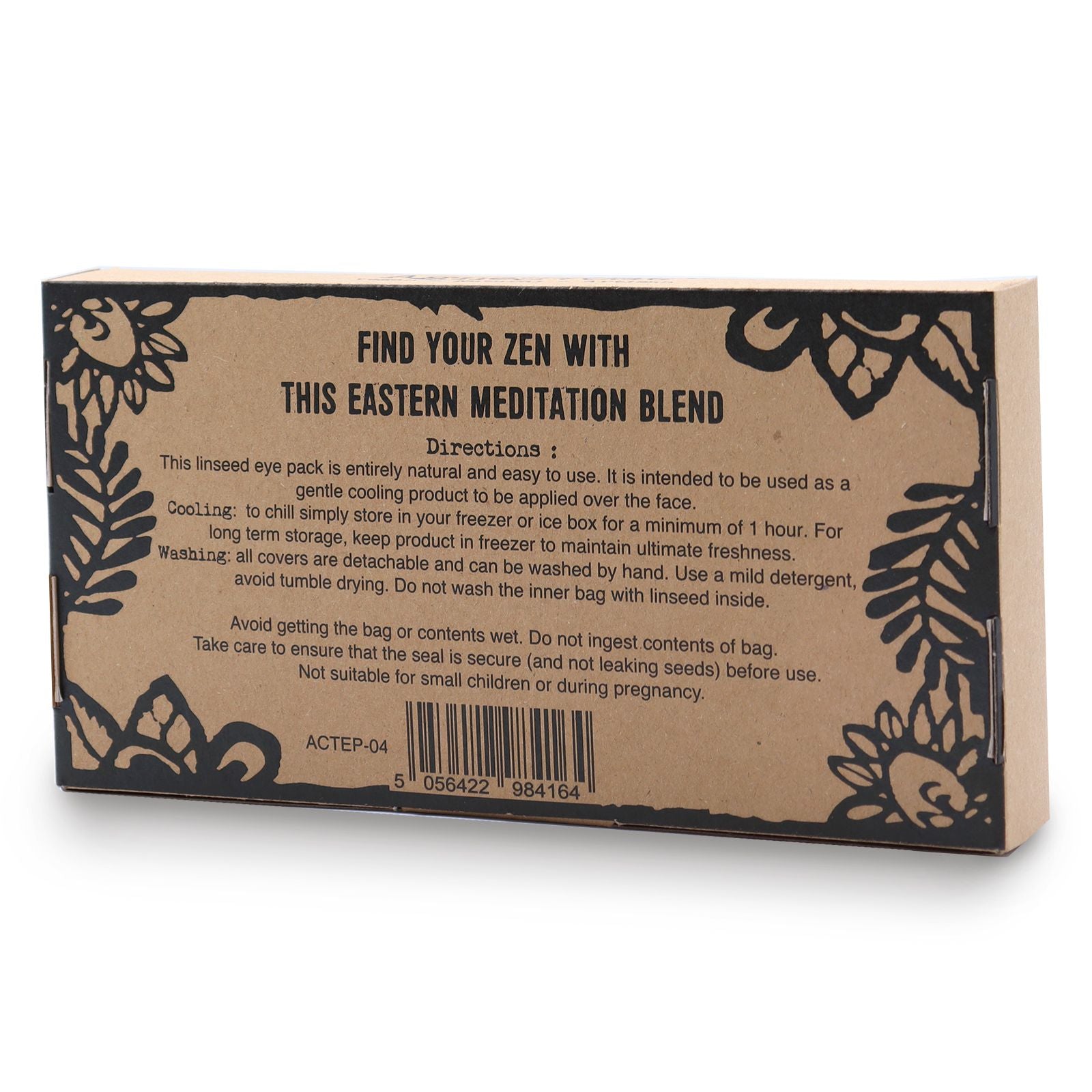 Relleno de linaza natural que proporciona un peso suave y confortable