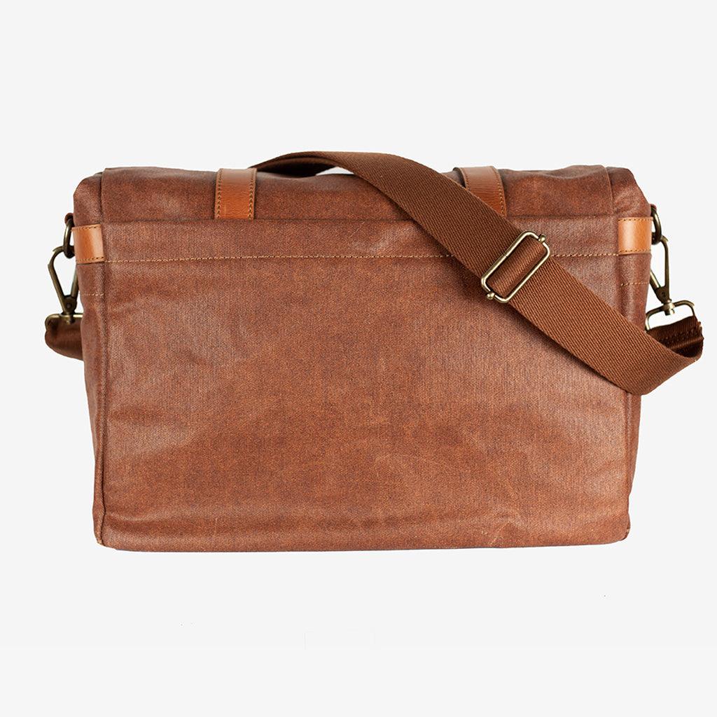 Limited Edition - Roma Coffee Waxed Canvas Camera Bag