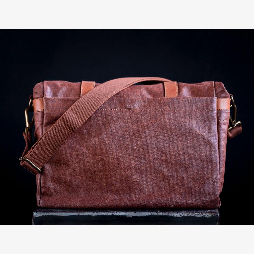Limited Edition - Roma Coffee Waxed Canvas Camera Bag