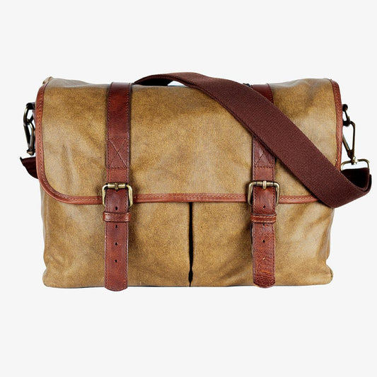 Limited Edition - Roma Olive Green Waxed Canvas Camera Bag