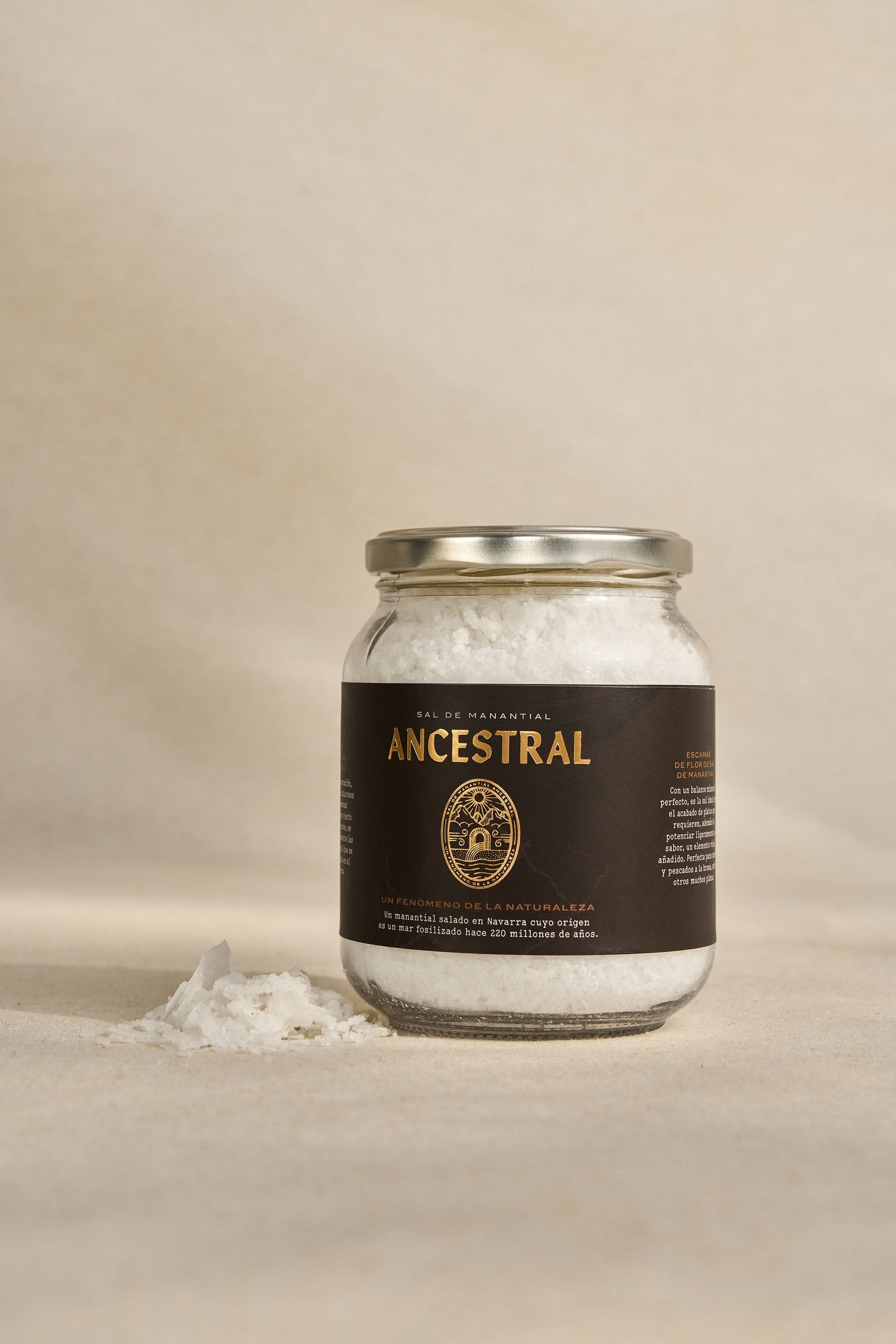 Escamas de Sal de Manantial Natural 125g - Gourmet Artesanal 500 g