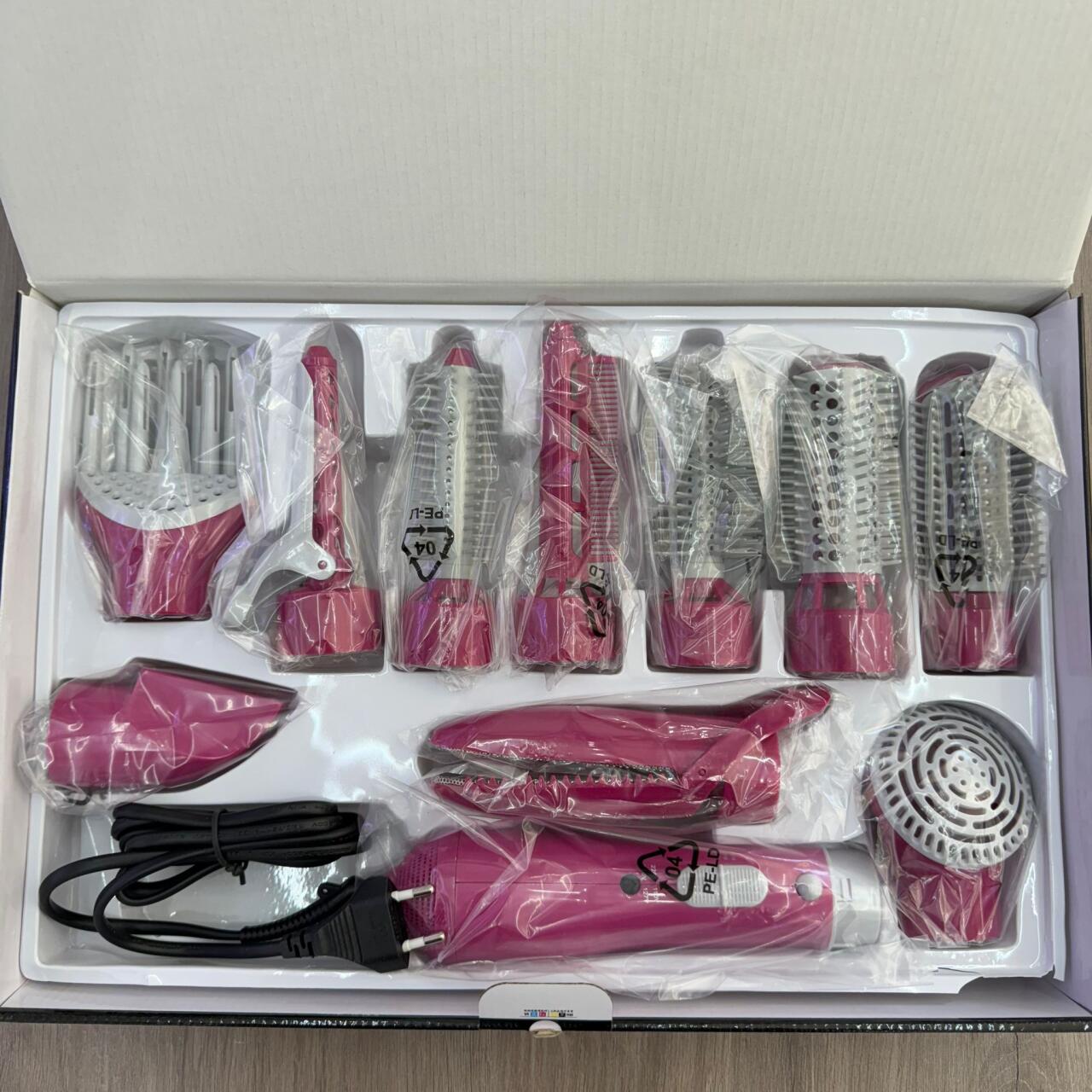 Set completo de peinado para cabello rizado, liso o con volumen