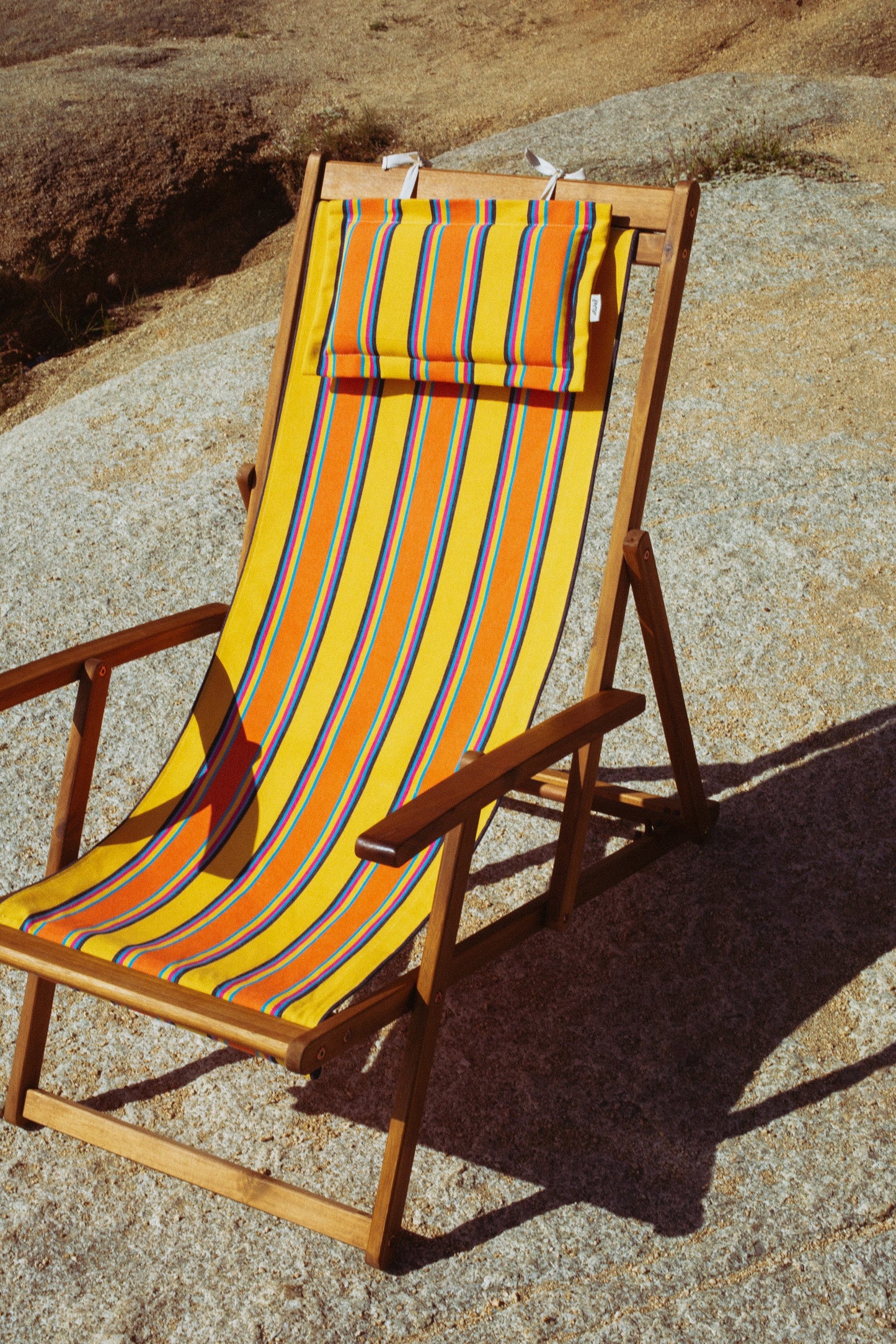 Tejido para hamaca y cojín lona amarillo