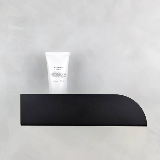 Estantería de pared metálica Torino – repisa flotante para baño y cocina