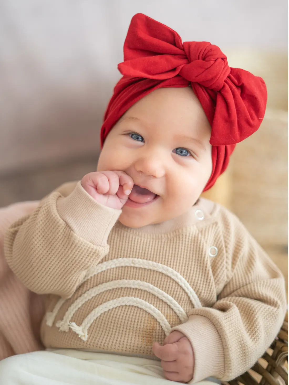 Sudadera Rainbow Beige Nenina & Co