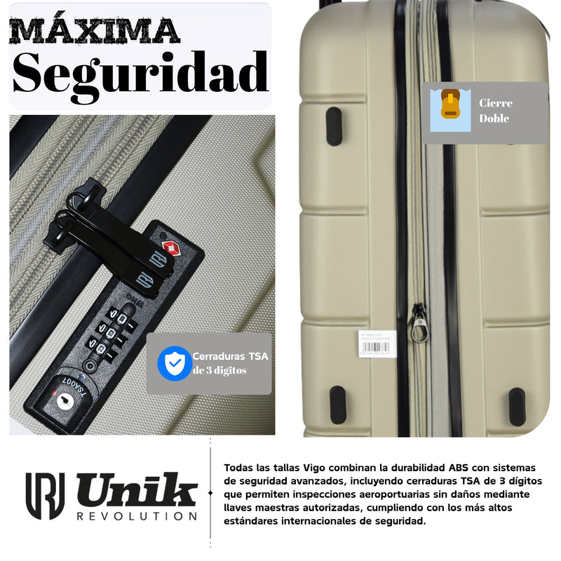 MALETA MEDIANA VIGO EXTENSIBLE TSA ECO 67CM