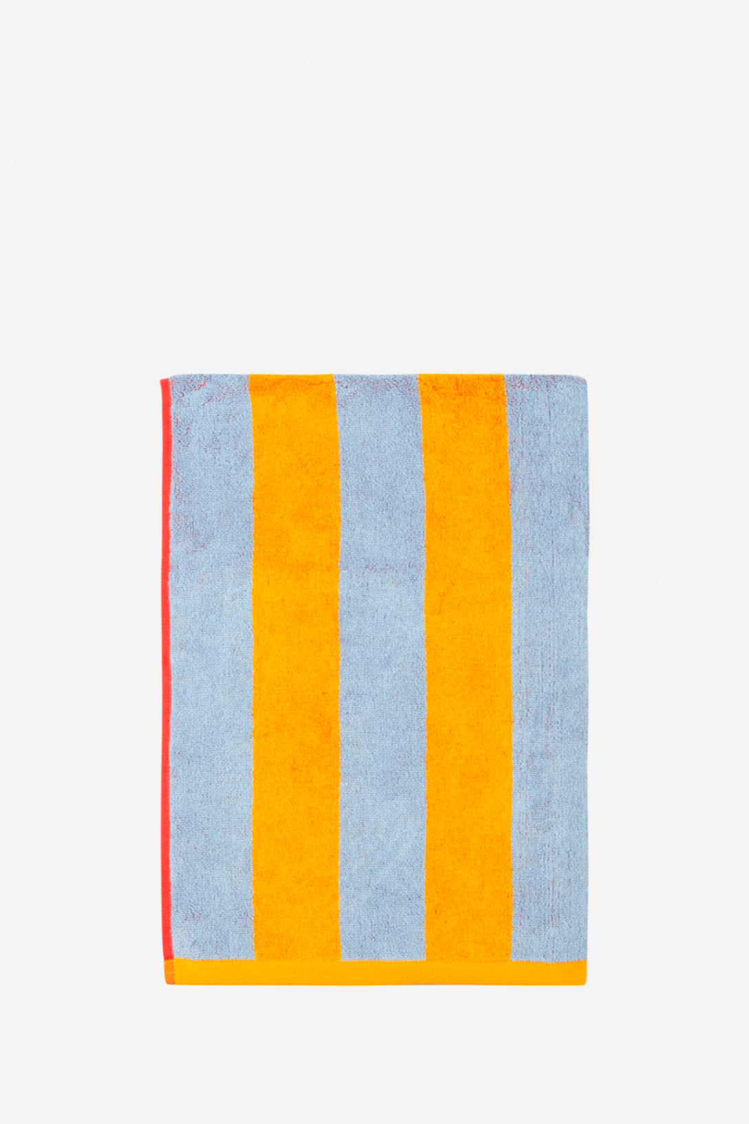 Toalla playa reversible amarillo y celeste