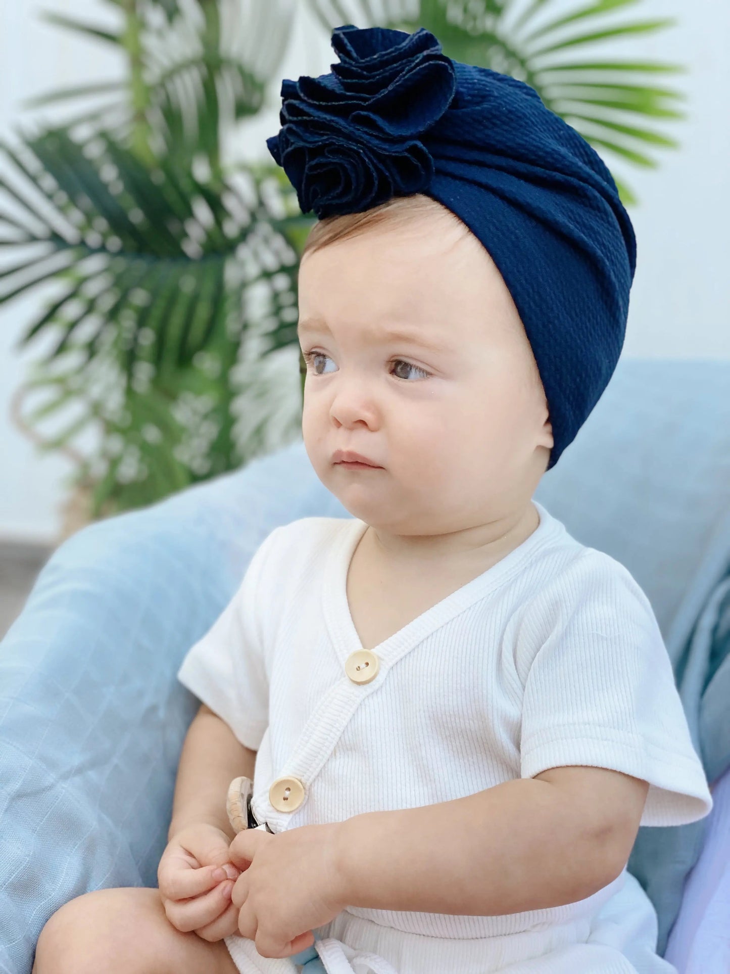 Turbante Azul marino Nenina & Co