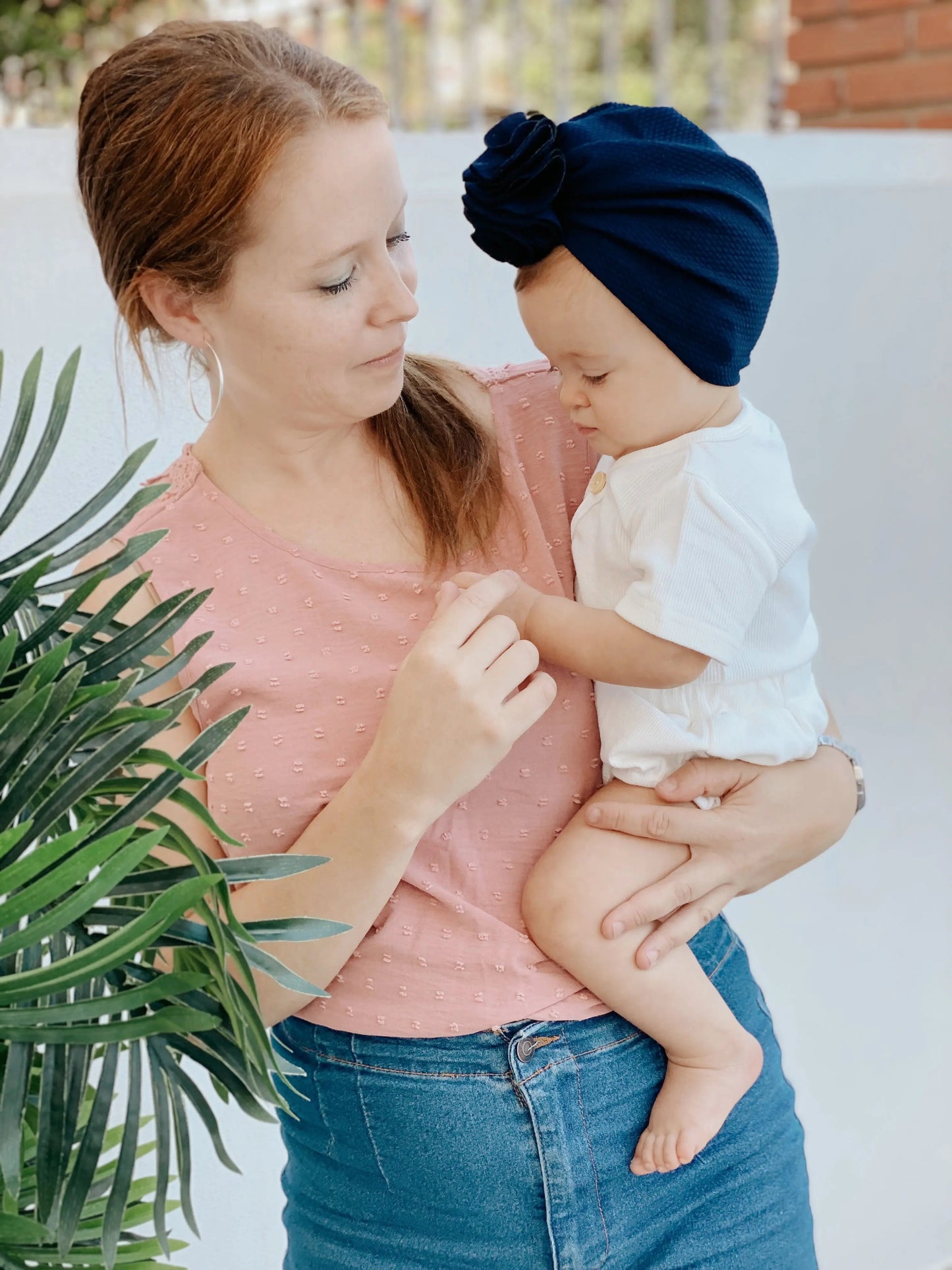 Turbante Azul marino Nenina & Co