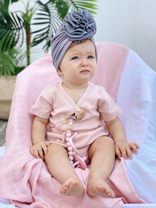 Turbante Gris Nenina & Co