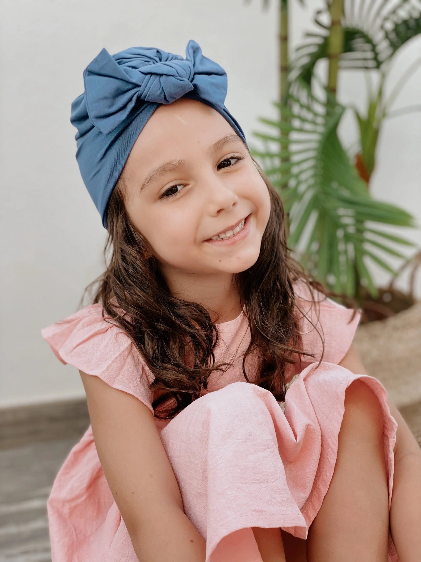 Turbante con lazo Nenina & Co Azul