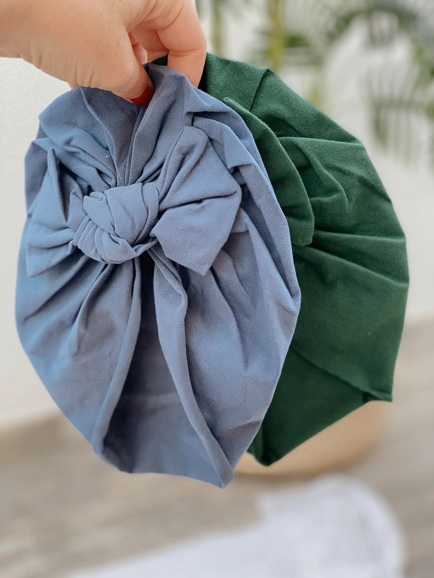 Turbante con lazo Nenina & Co Azul