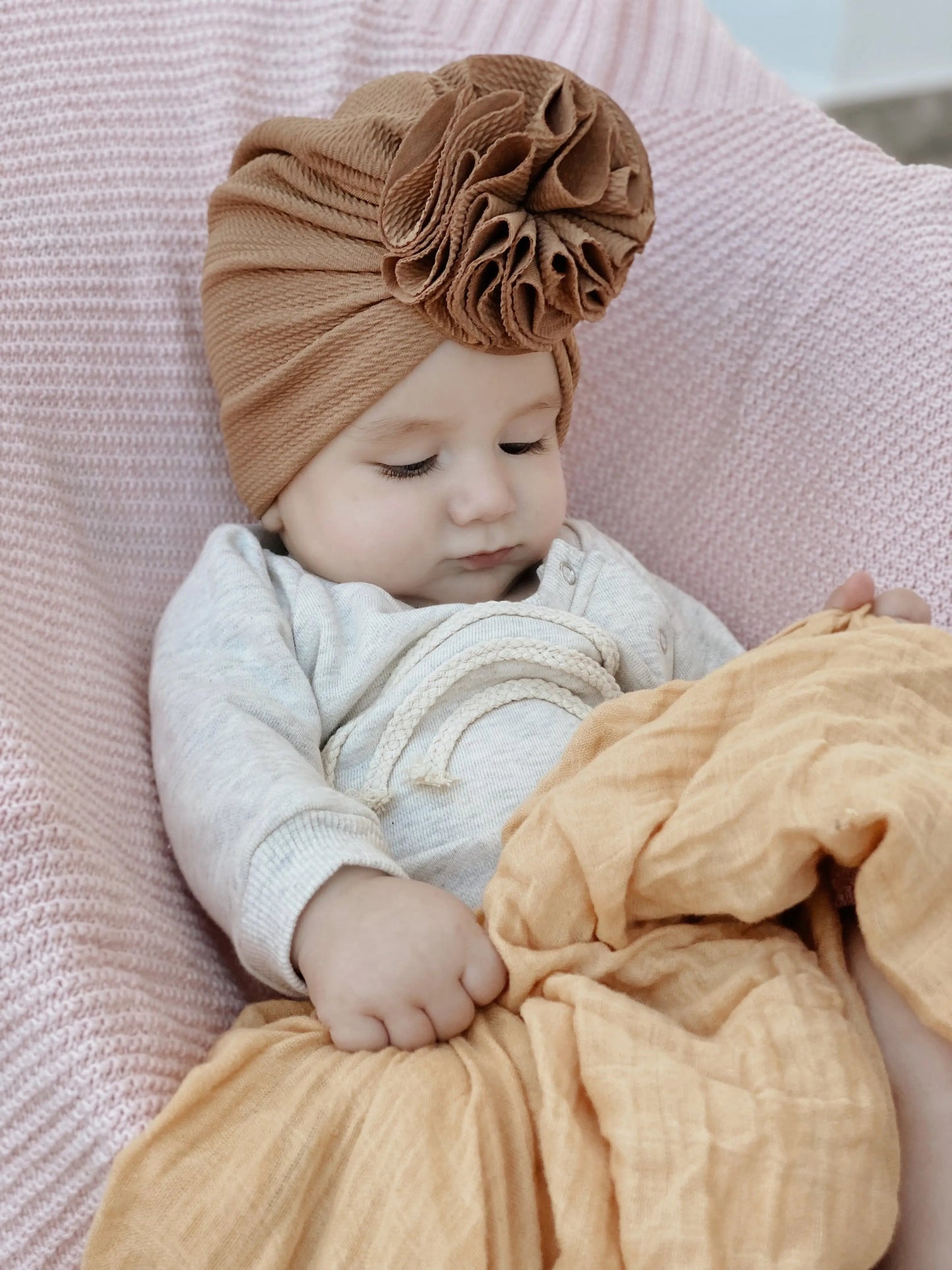 Turbante marrón  Nenina & Co