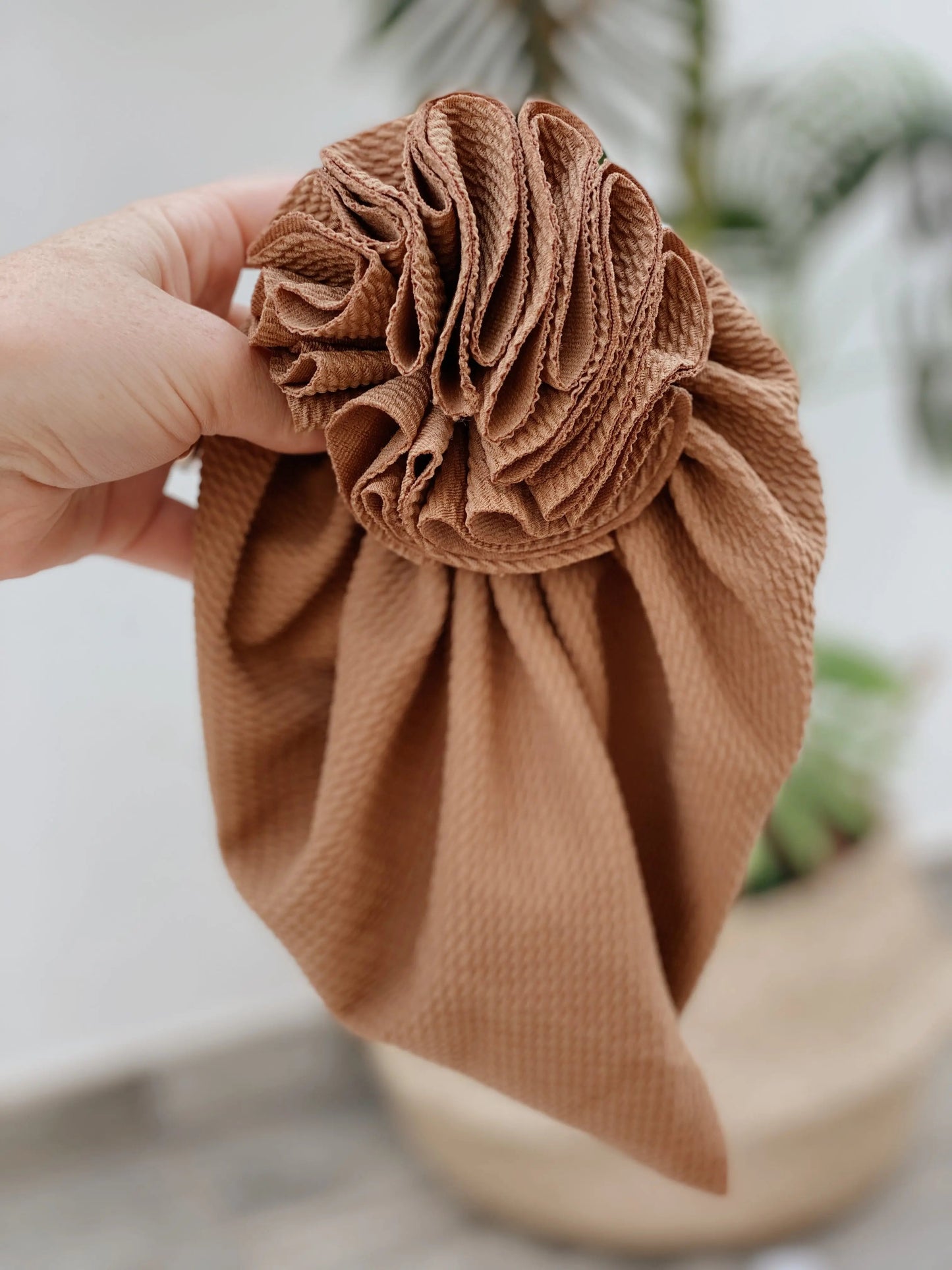 Turbante marrón  Nenina & Co