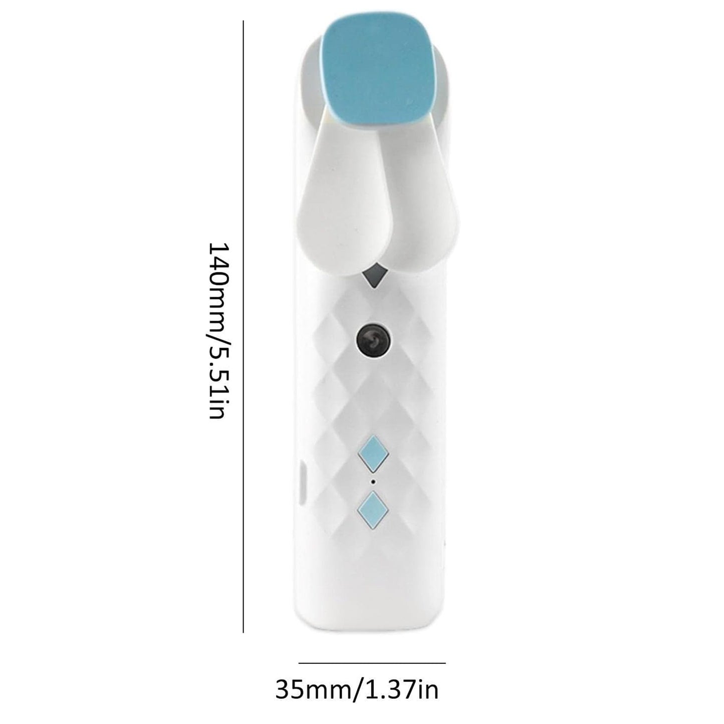 Ventilador y Pulverizador Facial Nano Mist Blanco | Ornare Living
