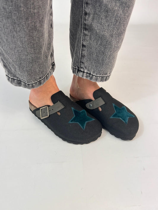 Zuecos A Star Blue