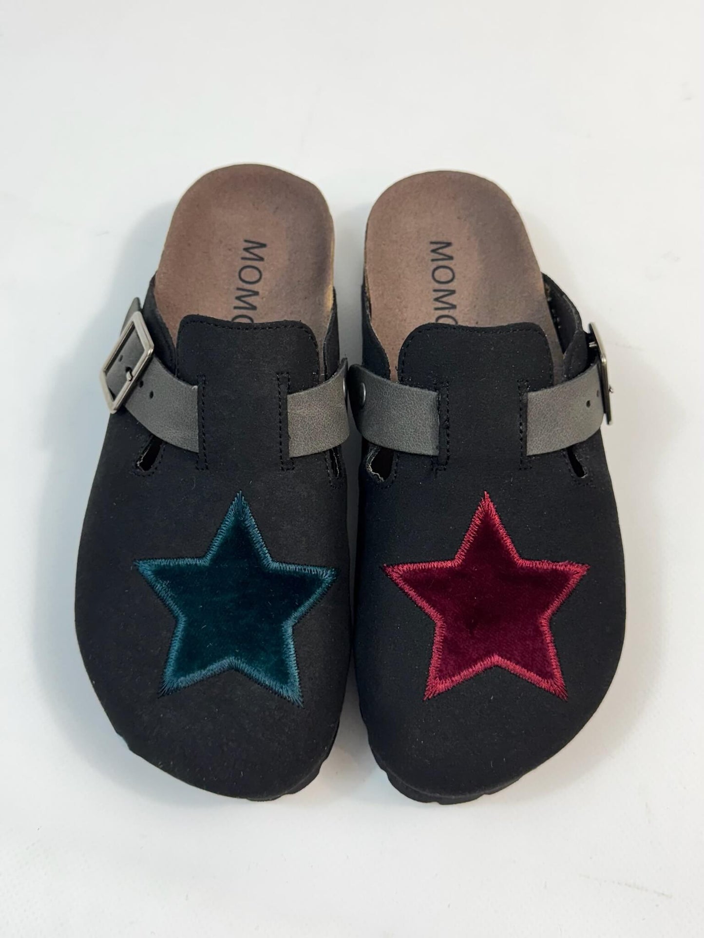Zuecos A Star Burgundy