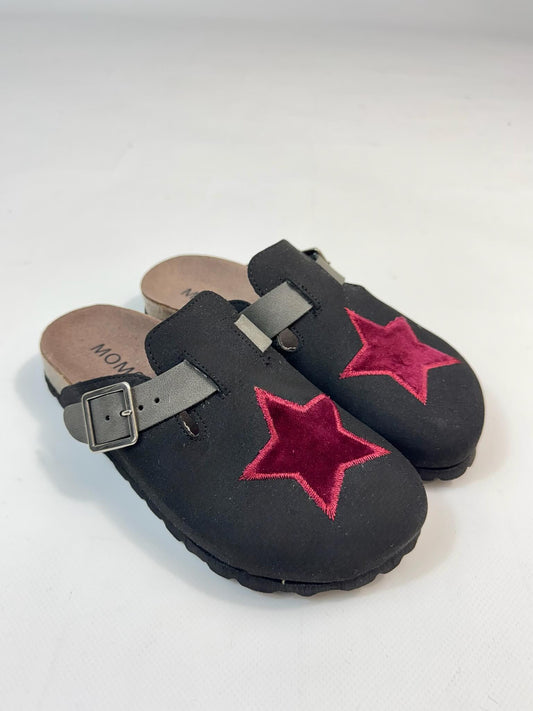 Zuecos A Star Burgundy