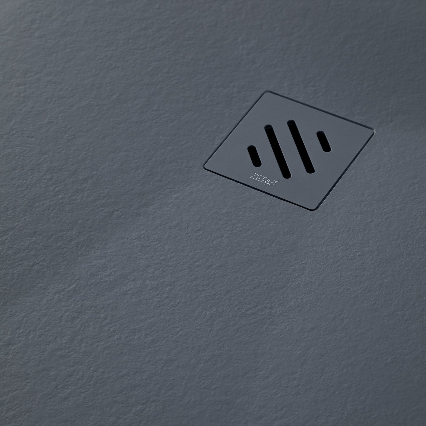 BATHME ZERO Plato de Ducha Gel Coat Color Grafito