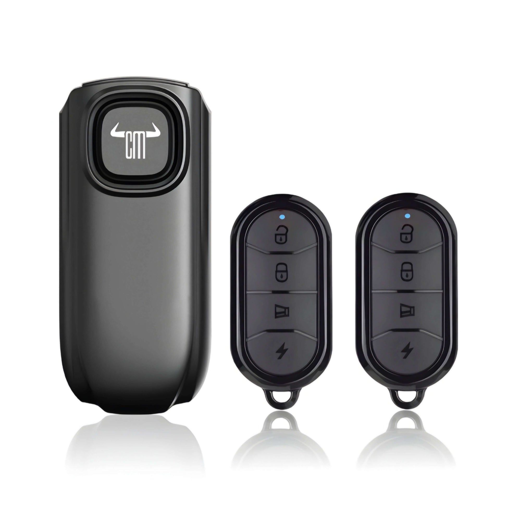 Alarma antirrobo para moto con unidad principal y dos mandos a distancia incluidos