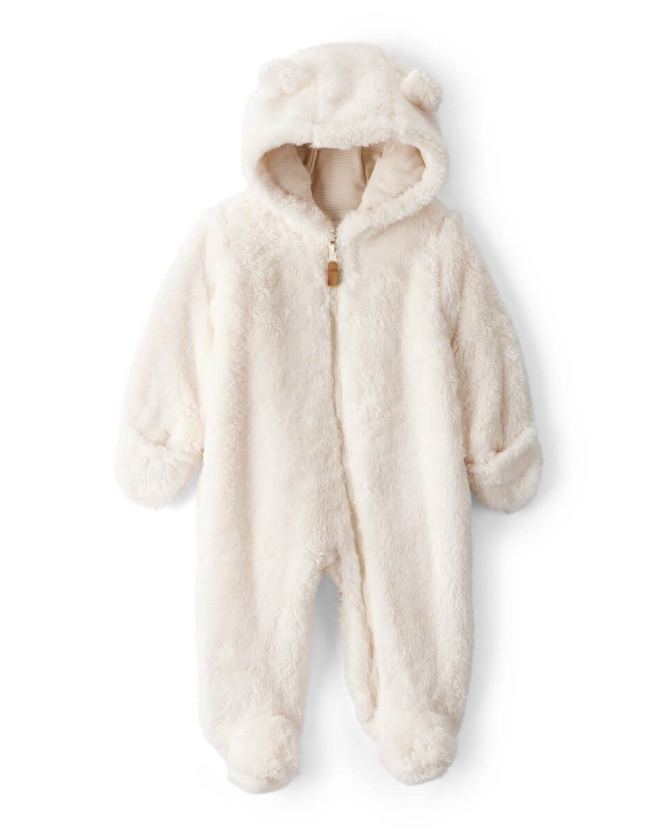 Astronauta de sherpa en color crema