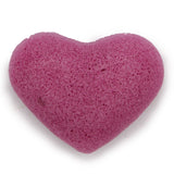 Esponja konjac corazón lavanda