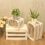 Caja de frutas set de 3 - Blanco