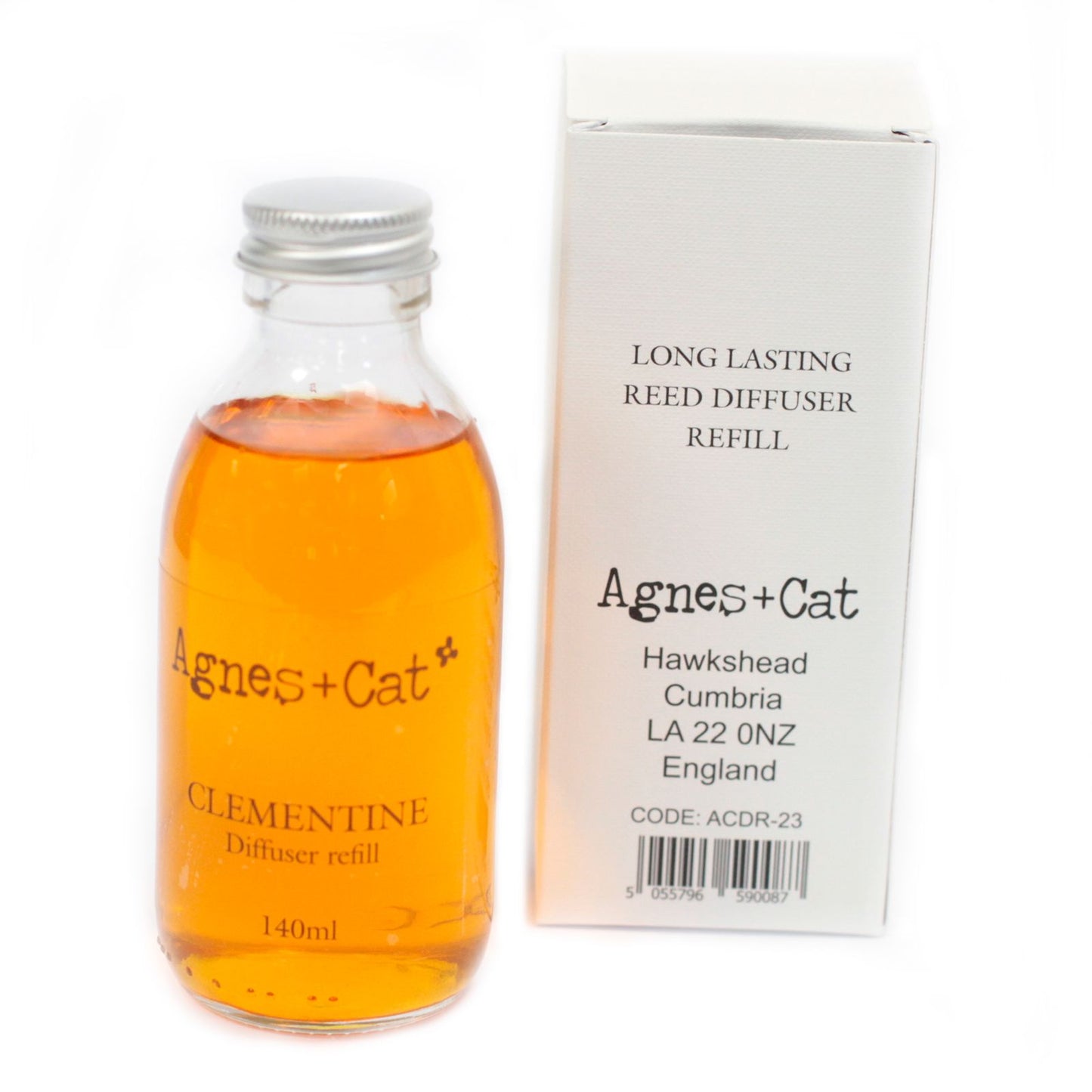 Recambio difusor varillas clementina 140ml aroma cítrico fresco