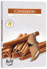 1x Set de 6 Velas de Té Perfumadas - Canela