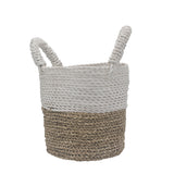 Juego de cestas de algas marinas - Blanco natural