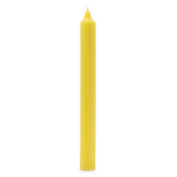 Juego de Velas de Mesa de Color Sólido - Pack de 21 - Limón Rústico