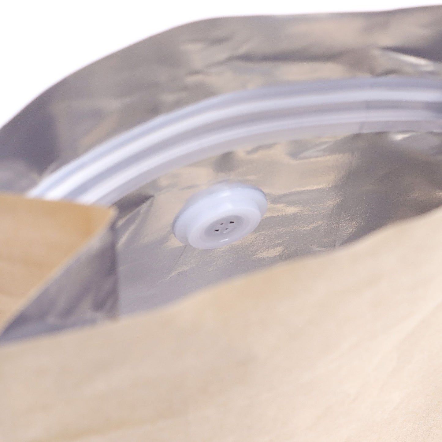 10x Bolsa de Café Mediana con Ventana - 13.5x26.5cm (500gm)