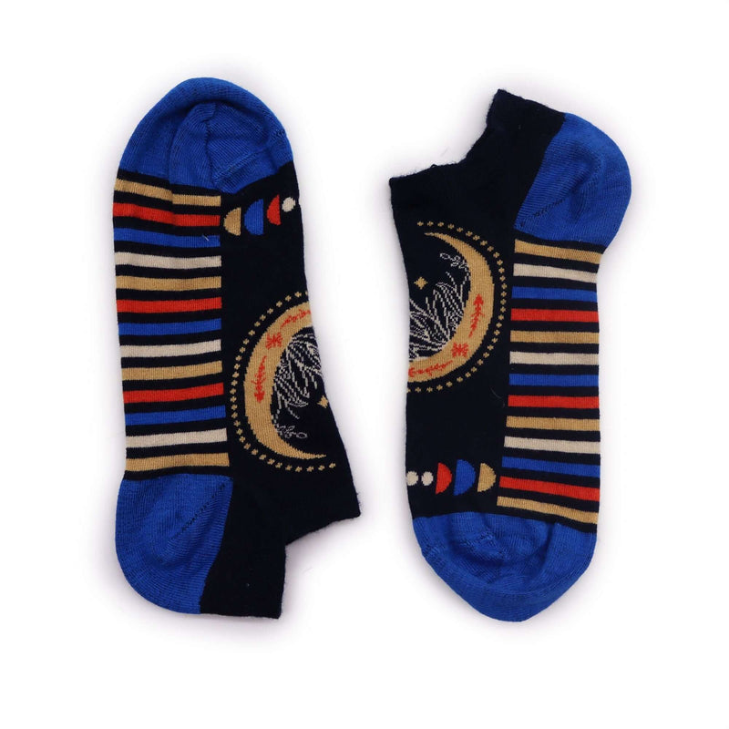 Calcetines bajos de bambú Hop Hare S/M (36-40) - Fases lunares